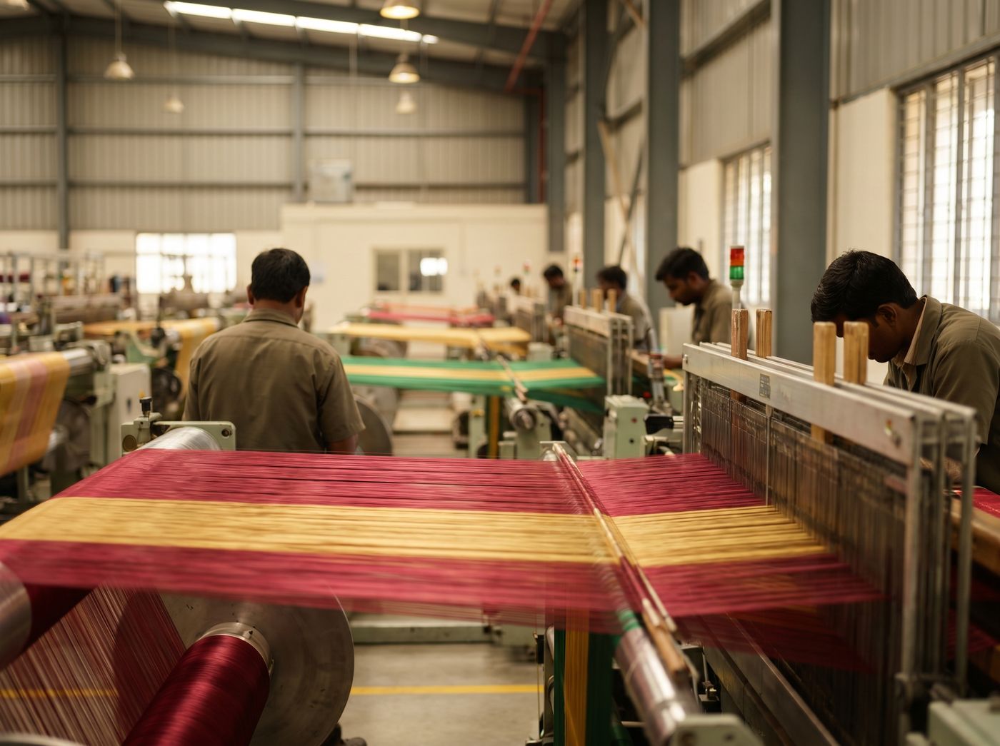 Weaving and loom production environment